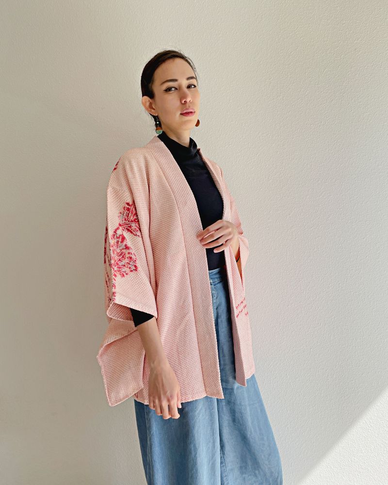 Akai Shida Shibori Jacket