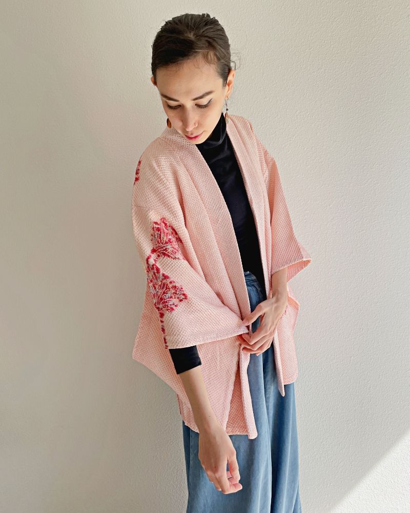 Akai Shida Shibori Jacket