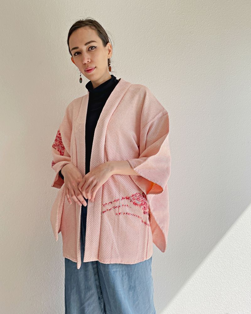 Akai Shida Shibori Jacket