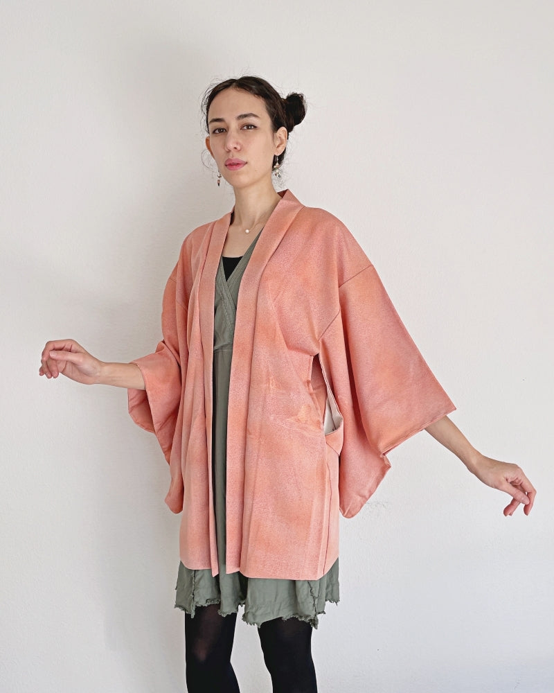 Kimono hot sale cardigan pink