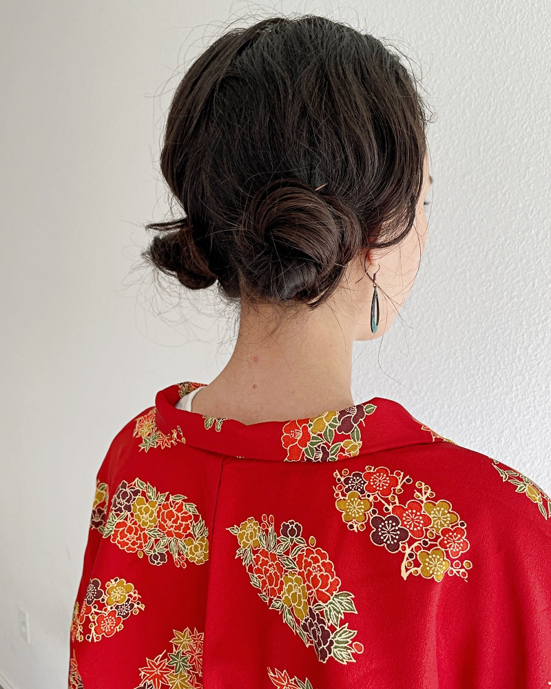 Japanese Flower Carnival Haori Kimono Jacket