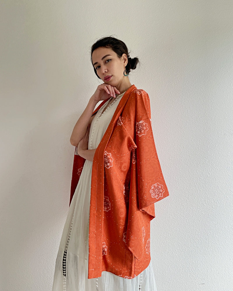 Tie Dye Mandala  Haori Kimono Jacket