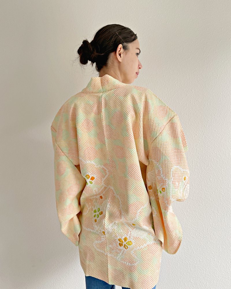 New Beginnings Shibori Haori Kimono Jacket