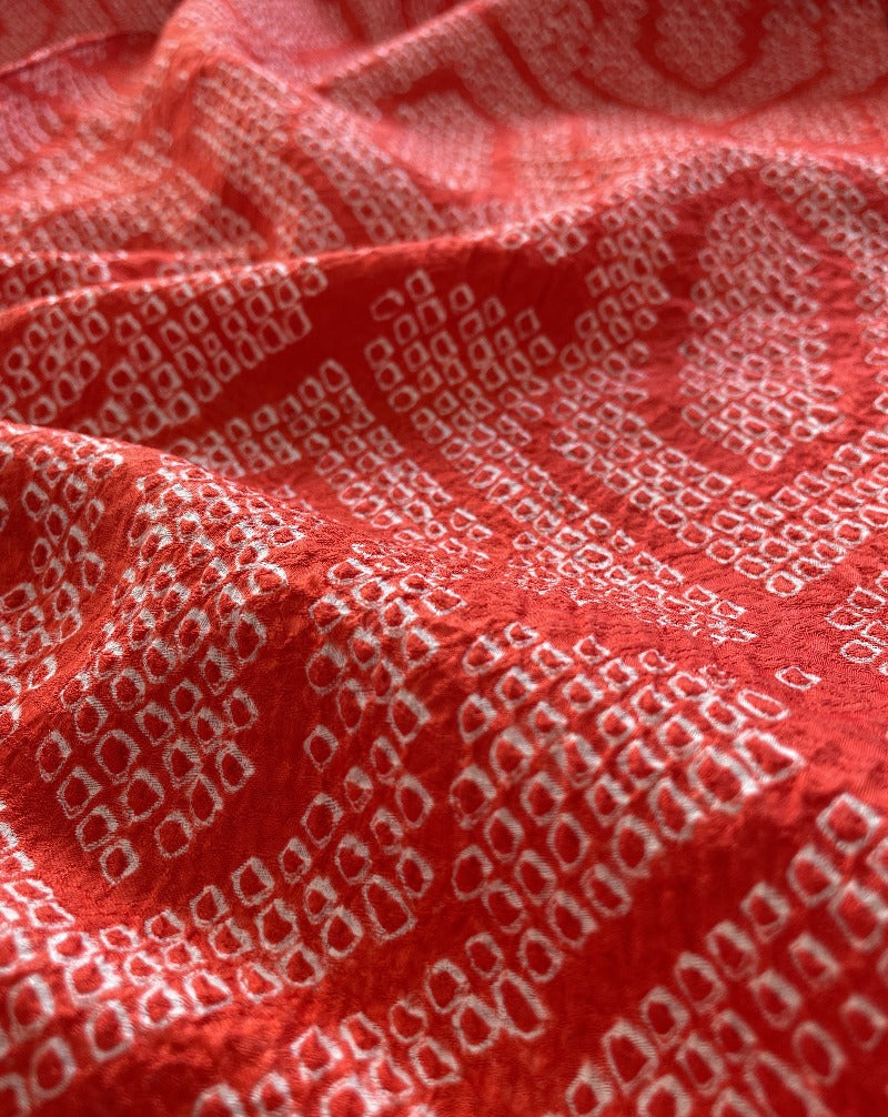 Traditional Textile Shibori Haori Kimono Jacket