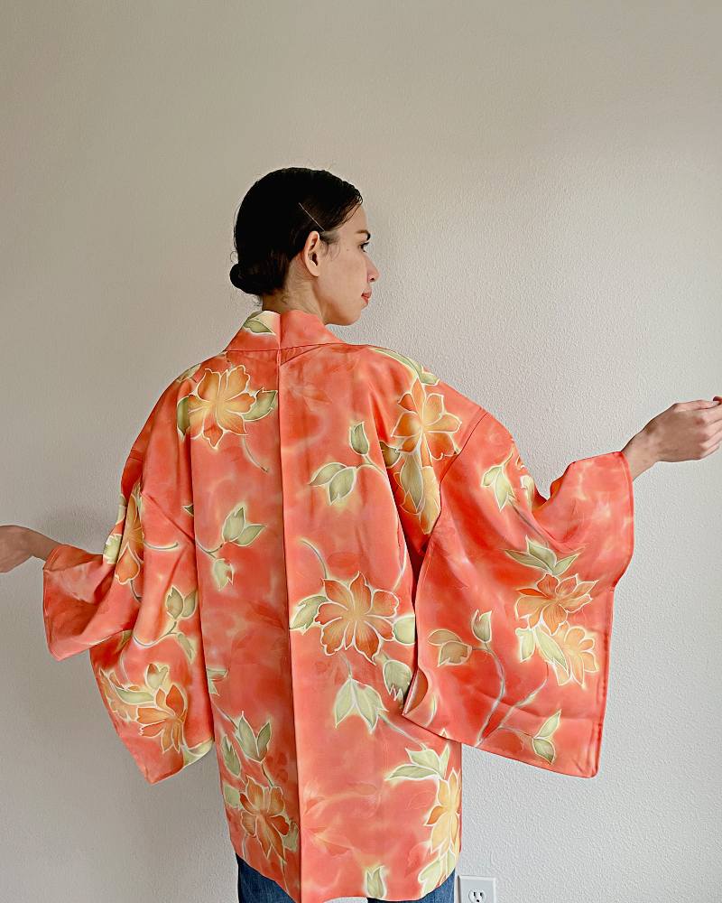 Blush of Kyoto Haori Kimono Jacket