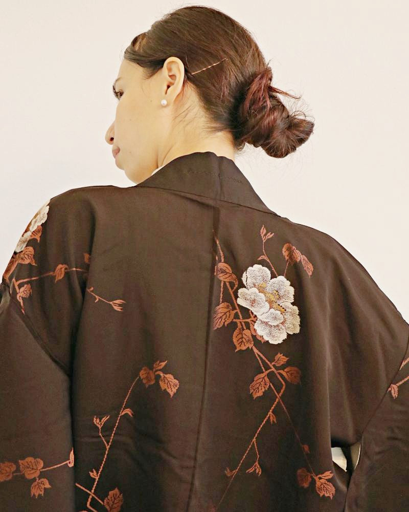 Black Kimono | Haori Jacket – Kimono禅zen
