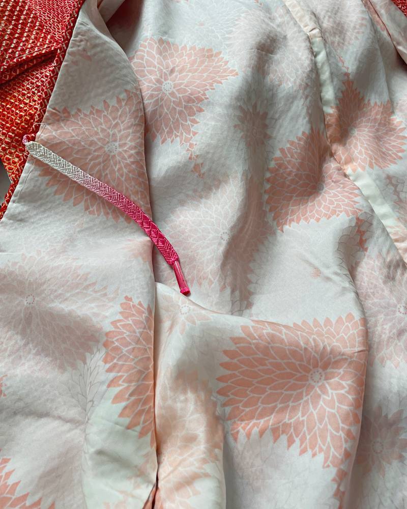 Mandarin Shibori Haori Kimono Jacket