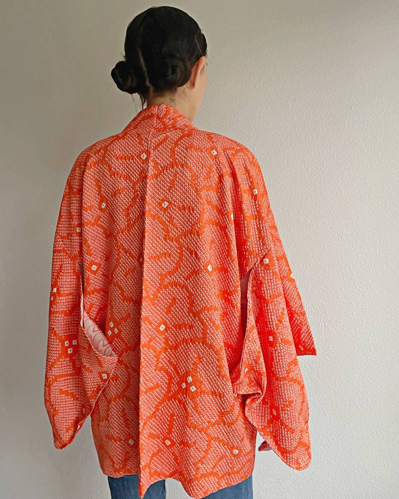 Poppin Plum Haori Kimono Jacket