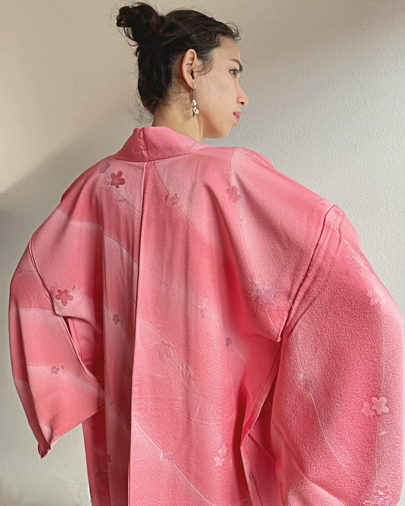 Cherry blossom Haori Kimono Jacket