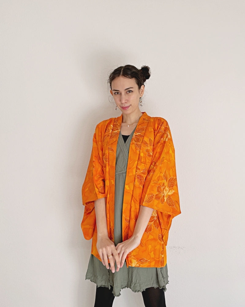 Camellia Haori Kimono Jacket