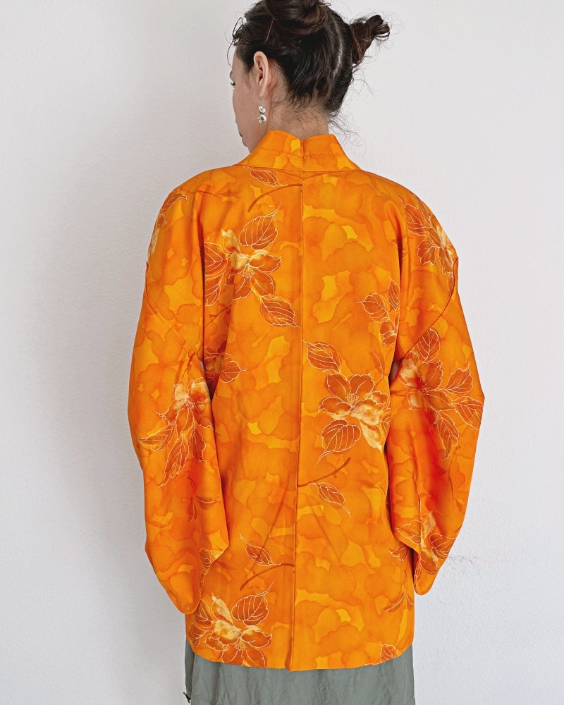 Camellia Haori Kimono Jacket