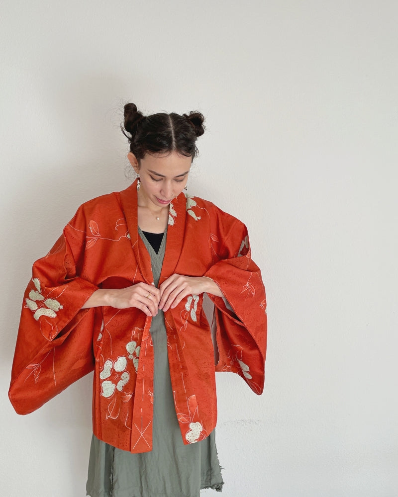 Camellia Haori Kimono Jacket