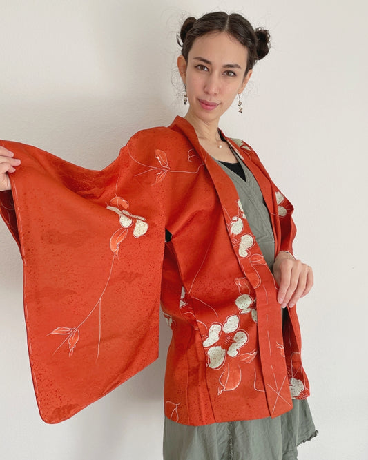 Camellia Haori Kimono Jacket