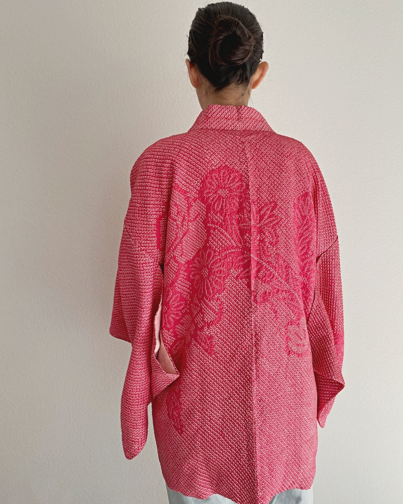 Floral Haori Kimono Jacket
