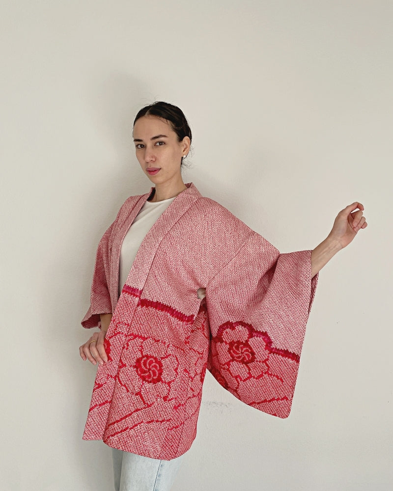 Gorgeous blossom Haori Kimono Jacket