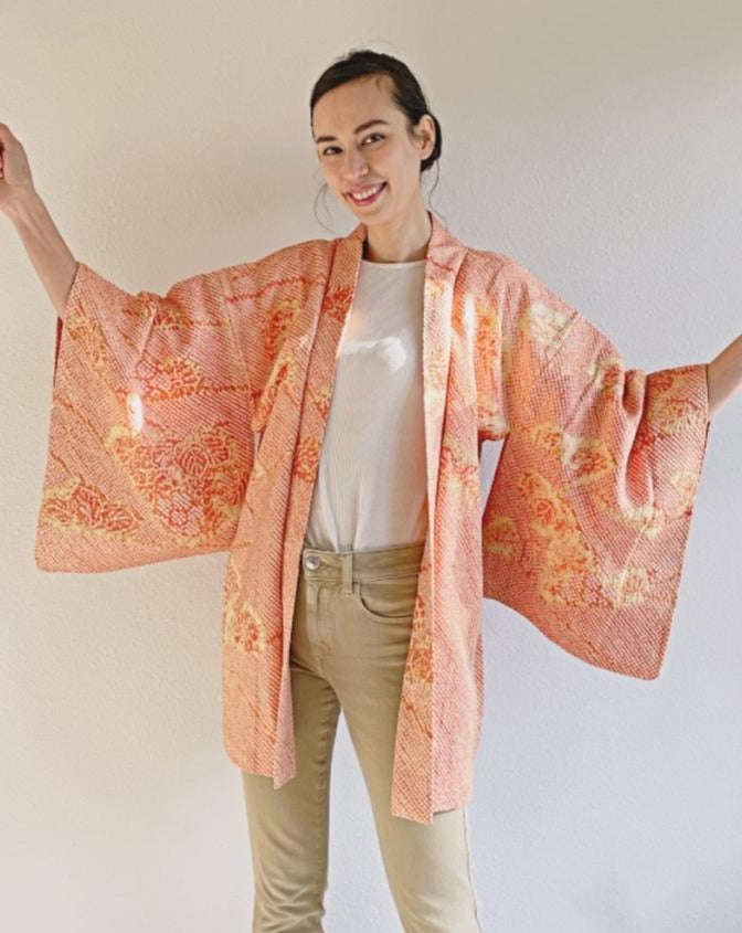 Vine and leaves Haori Kimono Jacket