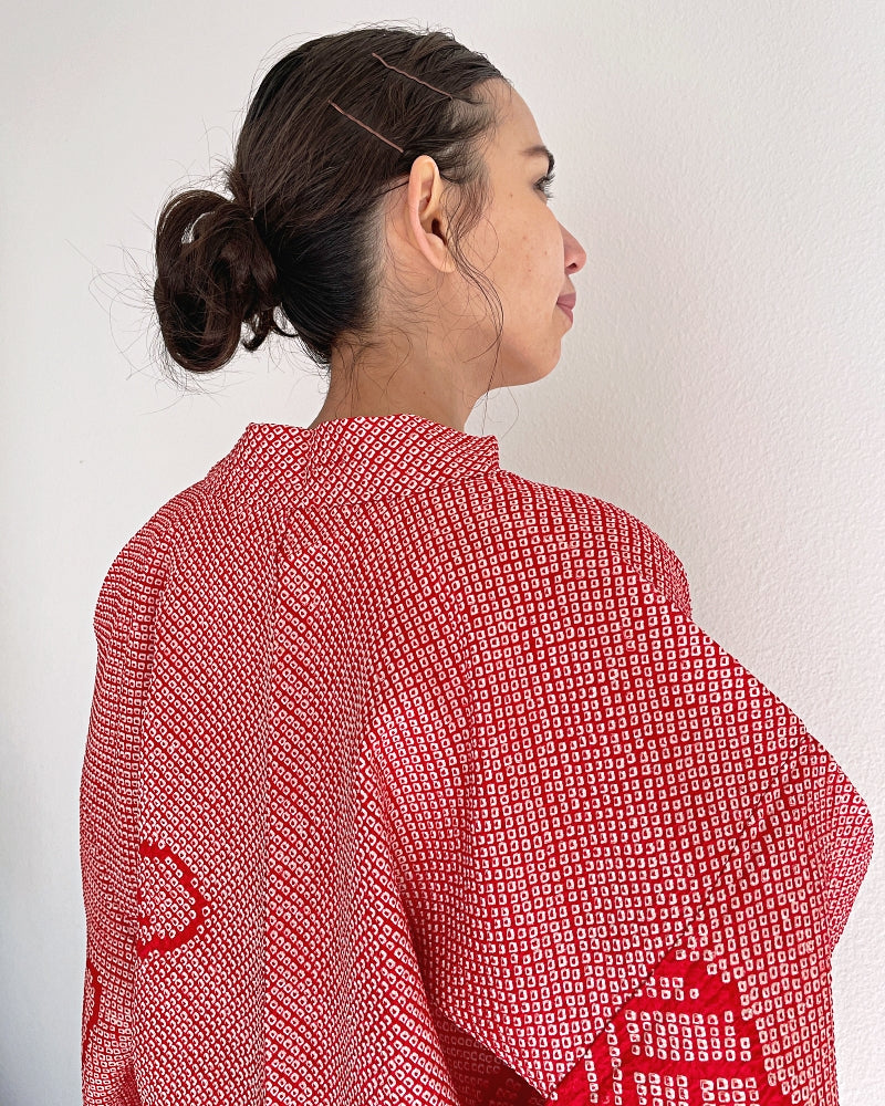 Flowers in the cloud in the cloud Haori Kimono Jacket