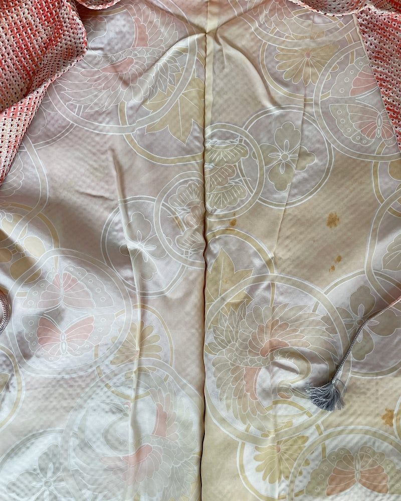 Happy Flower Shibori Haori Kimono Jacket