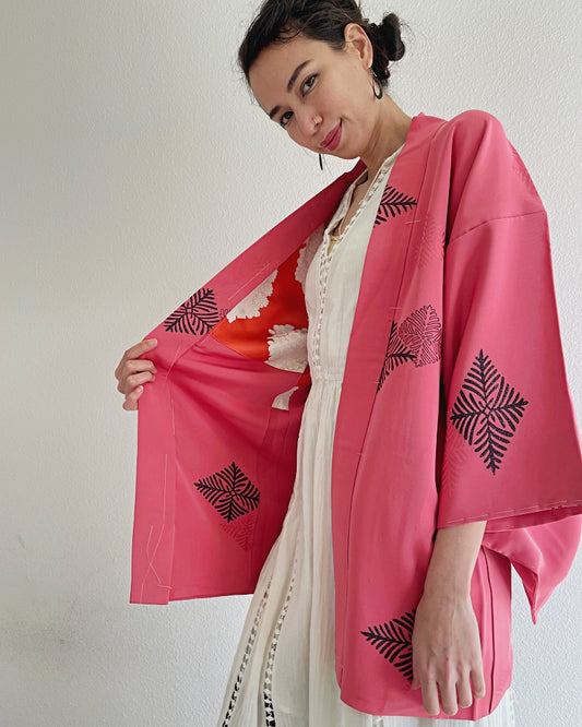 Rhombic Romantic Haori Kimono Jacket