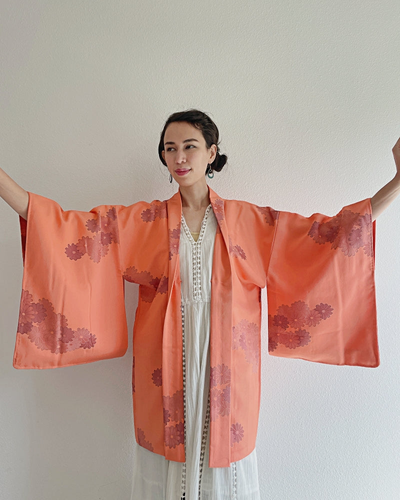 Delightful Chrysanthemum Haori Kimono Jacket
