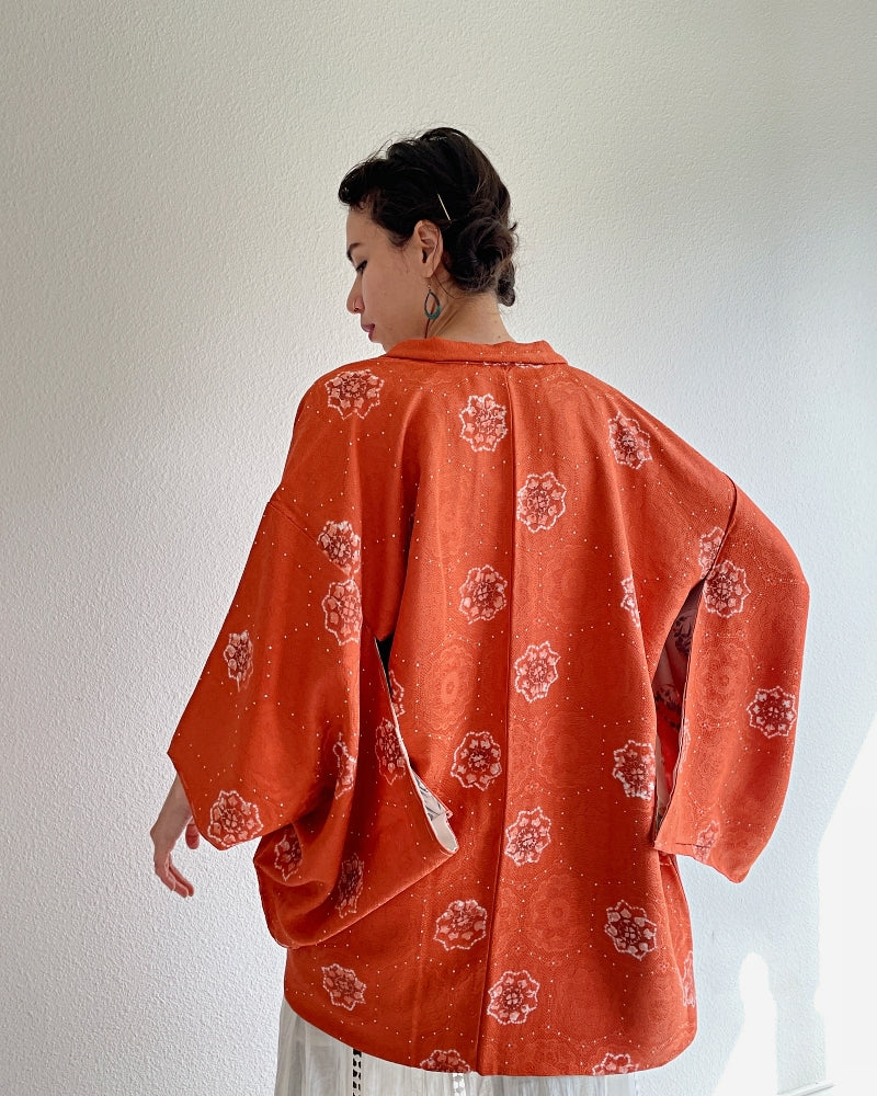 Tie Dye Mandala  Haori Kimono Jacket