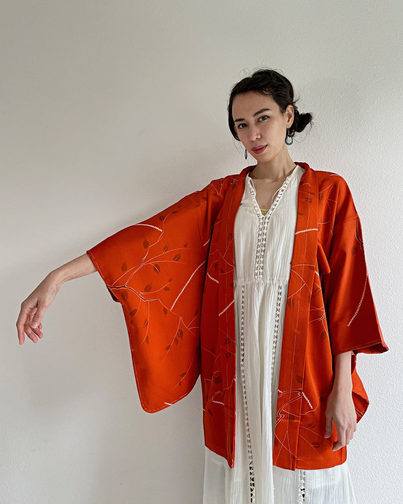 Chic Branches Haori Kimono Jacket