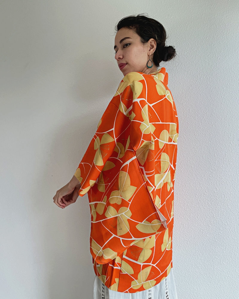 Mod Flower Haori Kimono Jacket