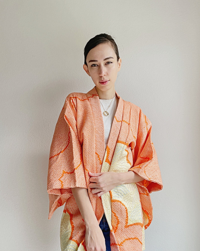 Head In The Clouds Shibori Haori Kimono Jacket