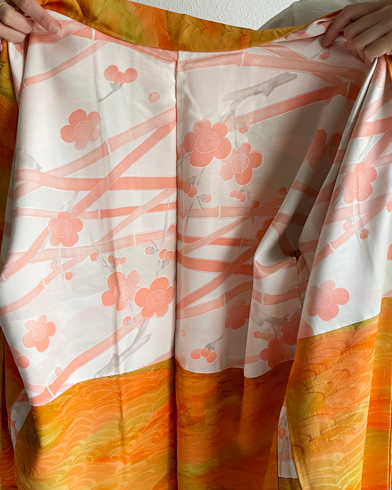 Wave Weaving Haori Kimono Jacket