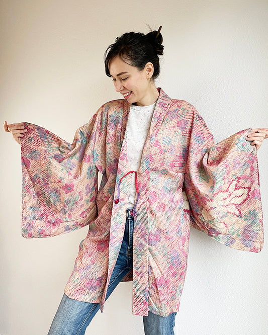 Dreamin' Shibori Haori Kimono Jacket