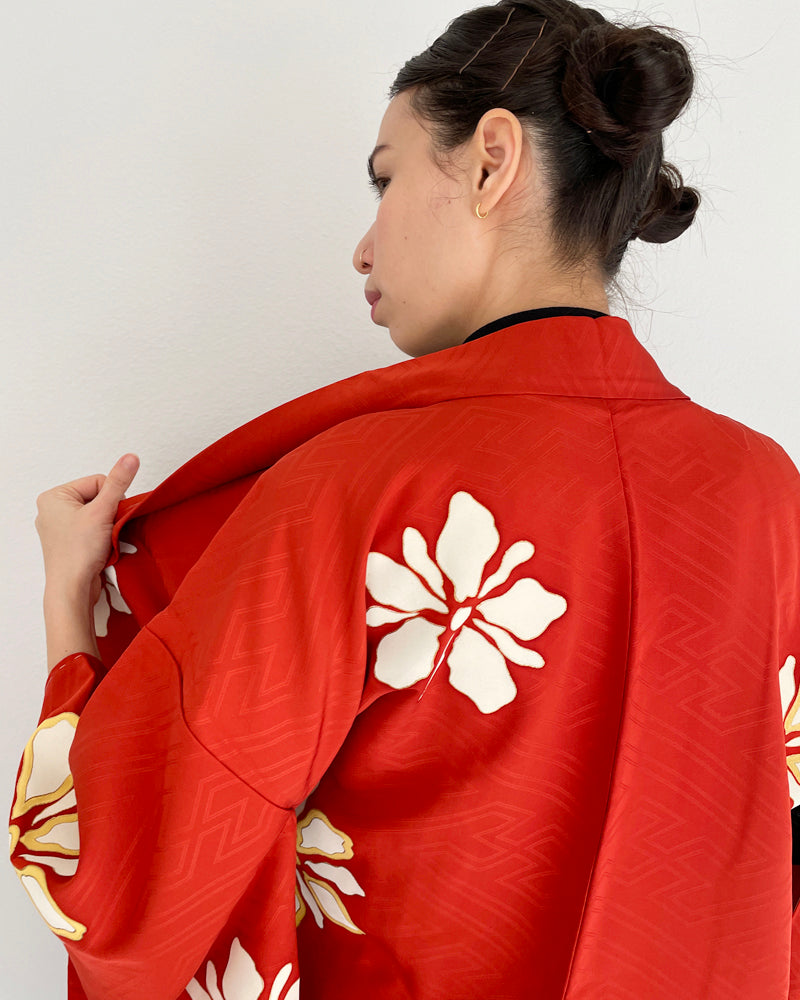 Japanese Beauty Haori Kimono Jacket