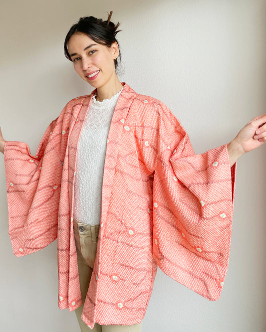 Kyoto Shibori Haori Kimono Jacket