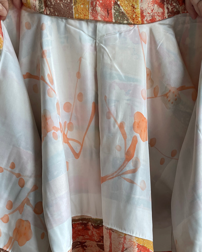 Warm Gradation Haori Kimono Jacket