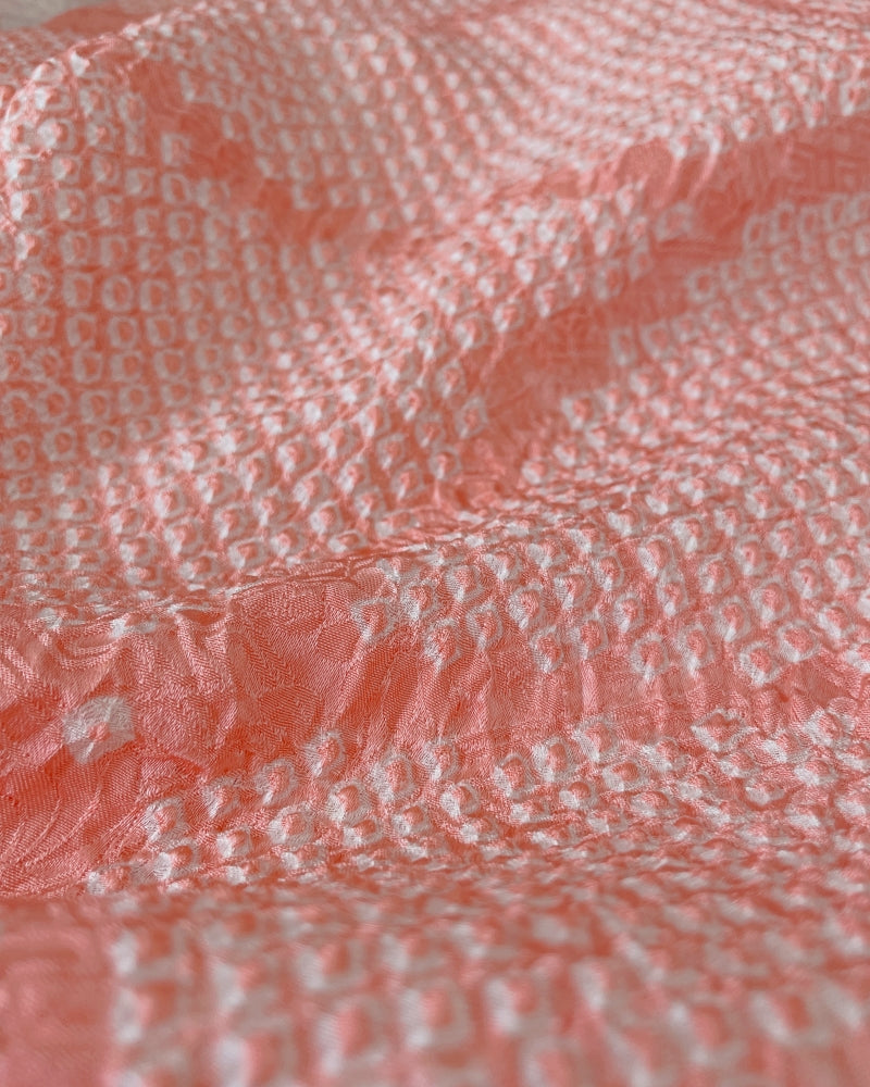 Coral Pink Haori Kimono Jacket